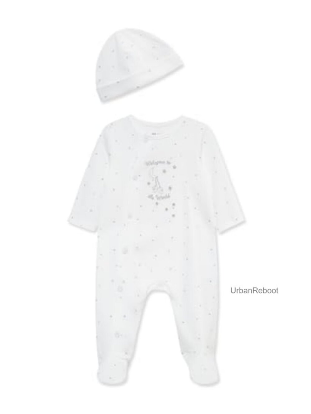 Baby Footie Pajamas 100% Cotton Footed Sleeper 2-Way Zip Newborn